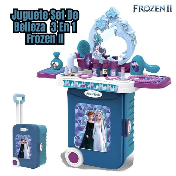 Oechsle Cocina Frozen Maleta Juguete Set Belleza Maleta Frozen II