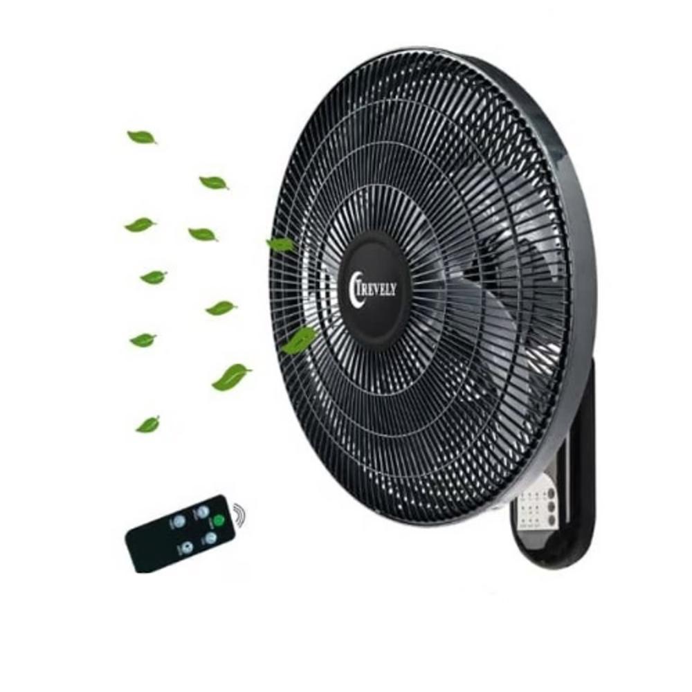 Ventilador de Pared TREVELY con Control Remoto 80 Watts VT-186