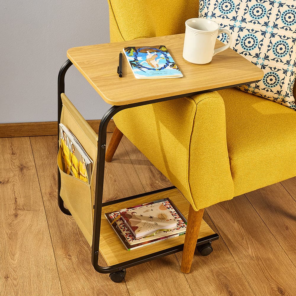 Mesa Casa del Mediterráneo Orange Modelo 24HA1 de Madera/Metal Beige