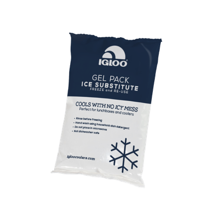 Pack Refrigerante en Gel Igloo 14x9cm Blanco Pack Refrigerante en Gel Igloo 14x9cm Blanco