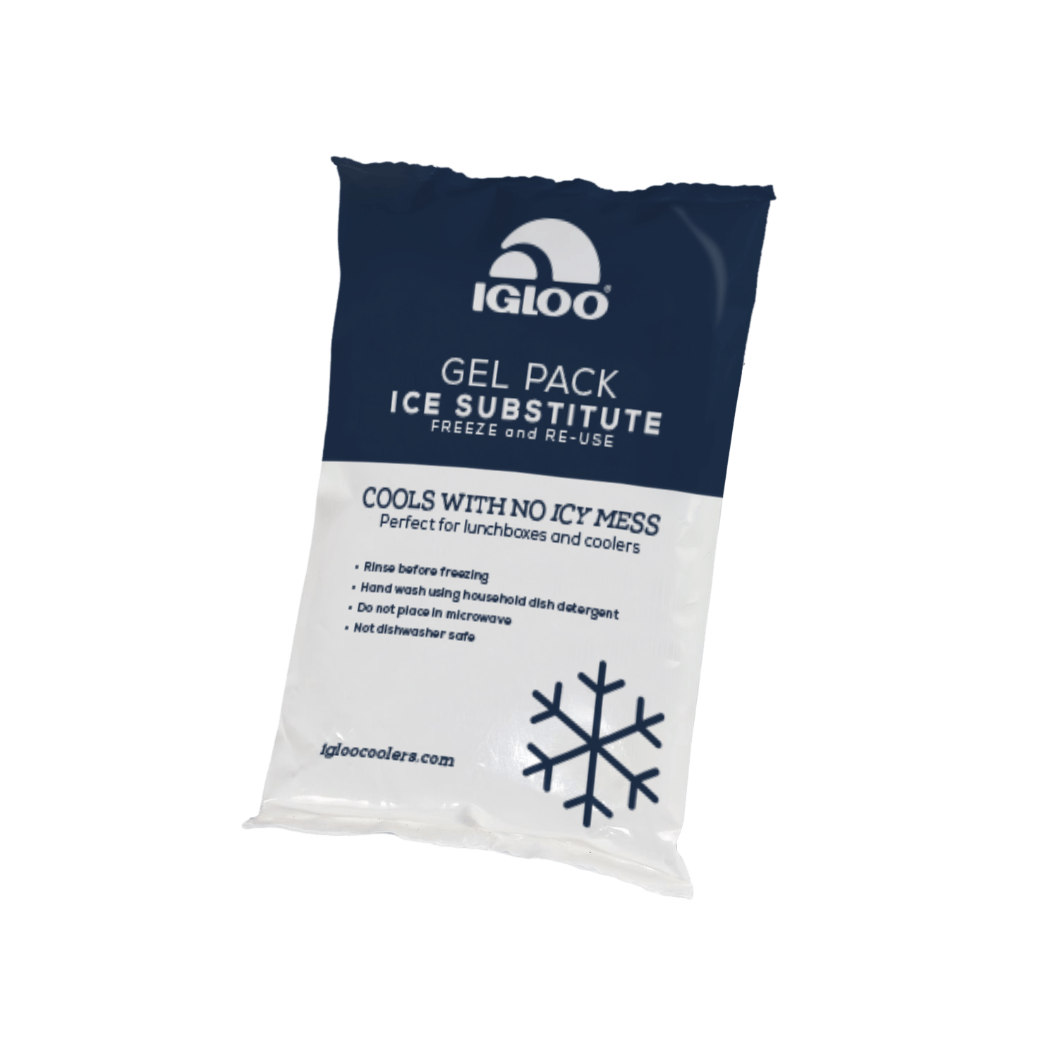 Pack Refrigerante en Gel Igloo 14x9cm Blanco