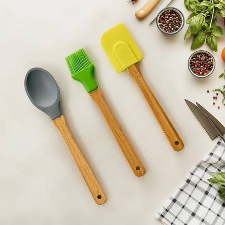 Utensilios de Pastelería Casa del Mediterráneo Orange en Silicona Amarillo