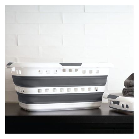Cesto de ropa plegable 45 litros Casa del Mediterráneo