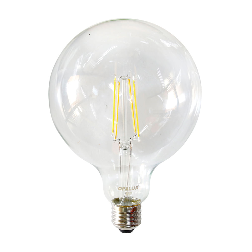 Foco LED Vintage Opalux Modelo G125 E27 8W Luz Cálida