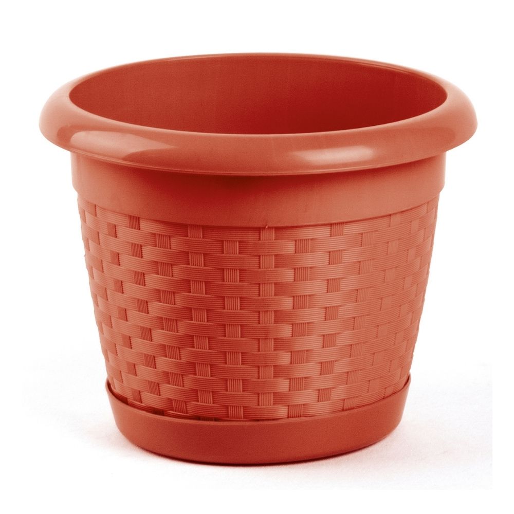 Maceta Garden Terracota #4 con plato Polinplast Maceta Garden Terracota #4 con plato Polinplast
