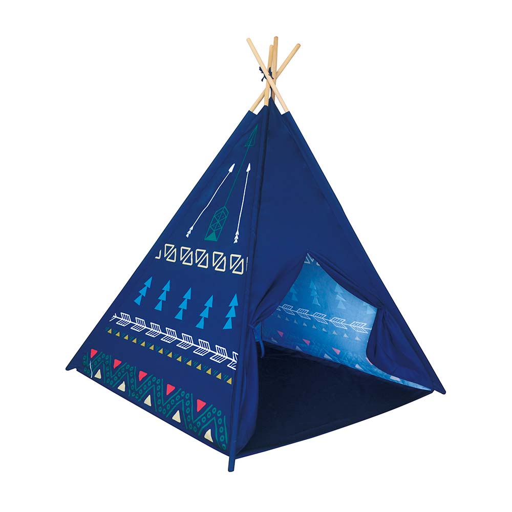 Carpa Teepee Azul Game Power Carpa Teepee Azul Game Power