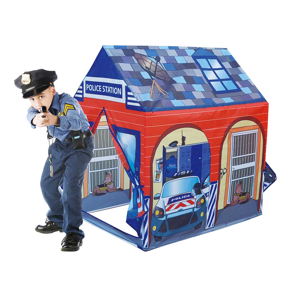 Casa de juego plegable Estación de policia Game Power Casa de juego plegable Estación de policia Game Power