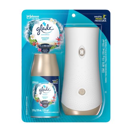 Ambientador Automatico Glade Paraiso Azul Ambientador Automatico Glade Paraiso Azul