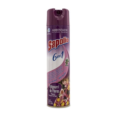 Ambientador en spray Potpurrí de Flores 360 ml Sapolio