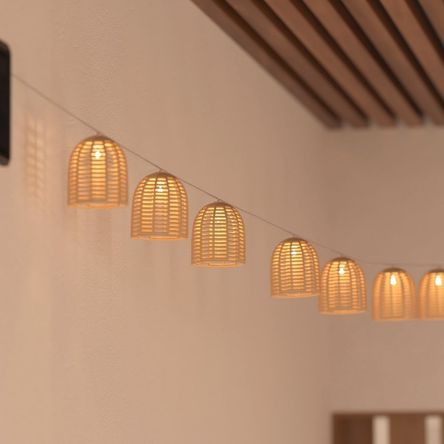 Guirnalda solar con 10 luces LED Casa del Mediterráneo Atmosphera