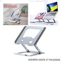 Soporte para Laptop Tablet Base Aluminio Soporta 16""