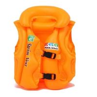 Flotador Chaleco Infantil Step C Anaranjado