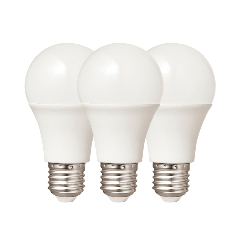 Foco LED Orange Luz Fría E27 10W x3 Modelo Lf x3