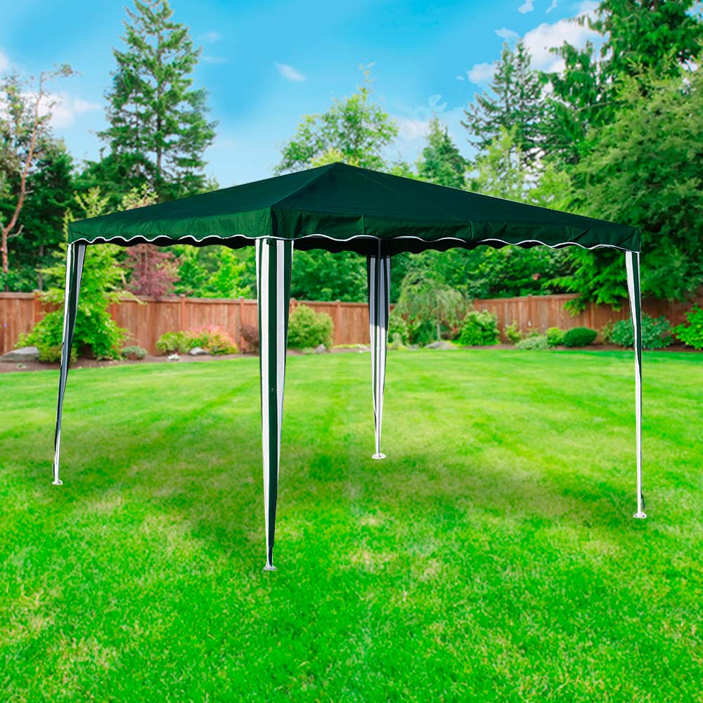 Toldo Poliéster 300x300cm Verde Orange Toldo Poliéster 300x300cm Verde Orange