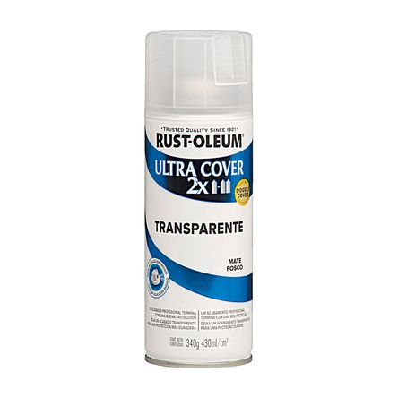 Spray Ultra Cover 2X Transparente Mate 340 gramos Spray Ultra Cover 2X Transparente Mate 340 gramos