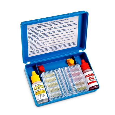 Kit de Análisis de Cloro y pH para Piscina Jed Kit de Análisis de Cloro y pH para Piscina Jed