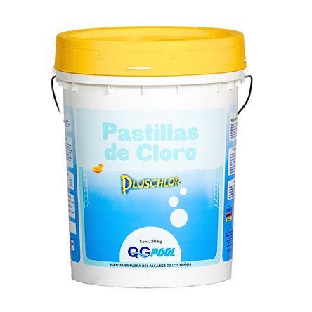 Cloro en pastillas para piscinas 20 kg Pluschlor Cloro en pastillas para piscinas 20 kg Pluschlor