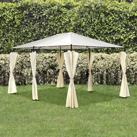Pérgola con Cortinas 300x400cm Pérgola con Cortinas 300x400cm