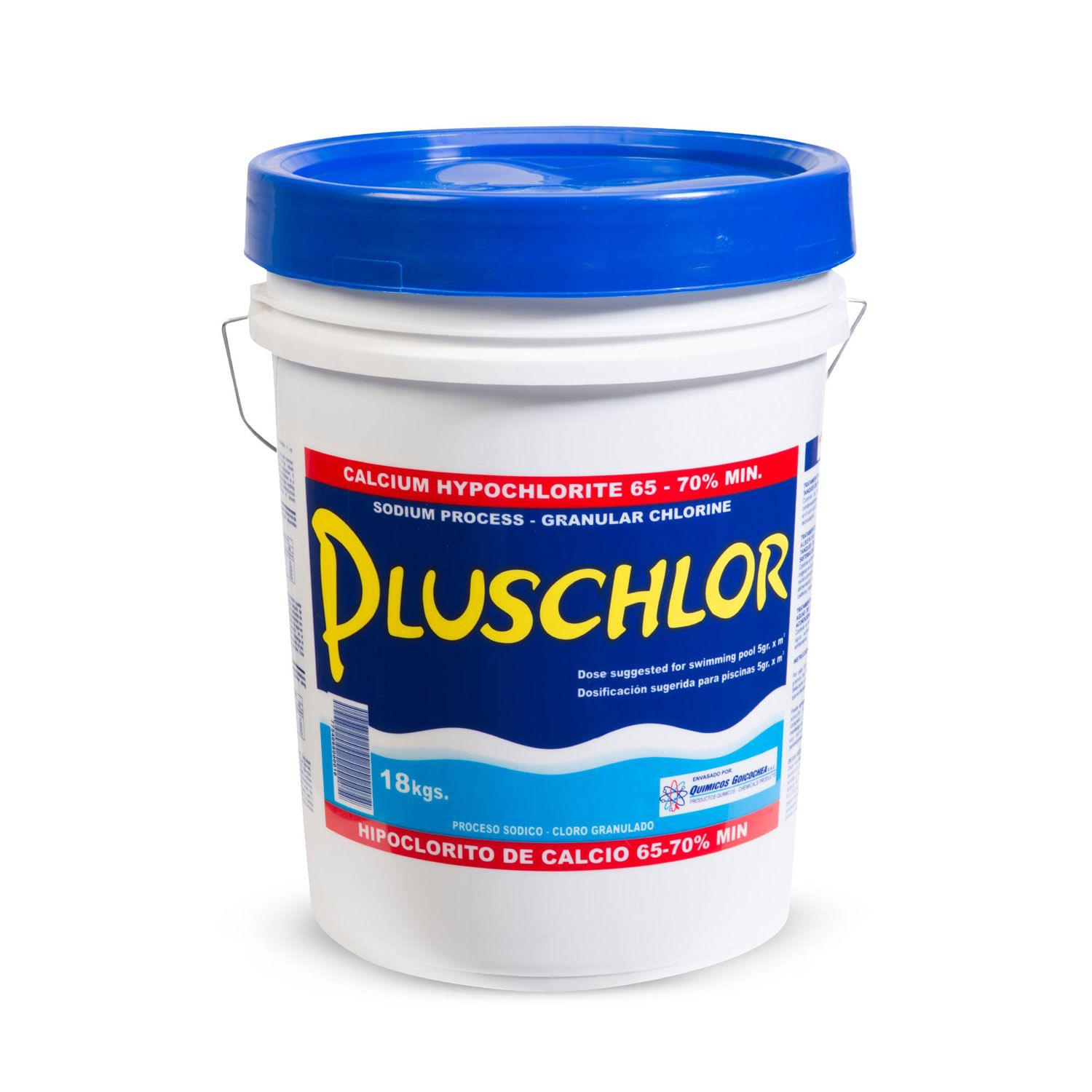 Cloro Granulado para piscinas 18 kg Pluschlor