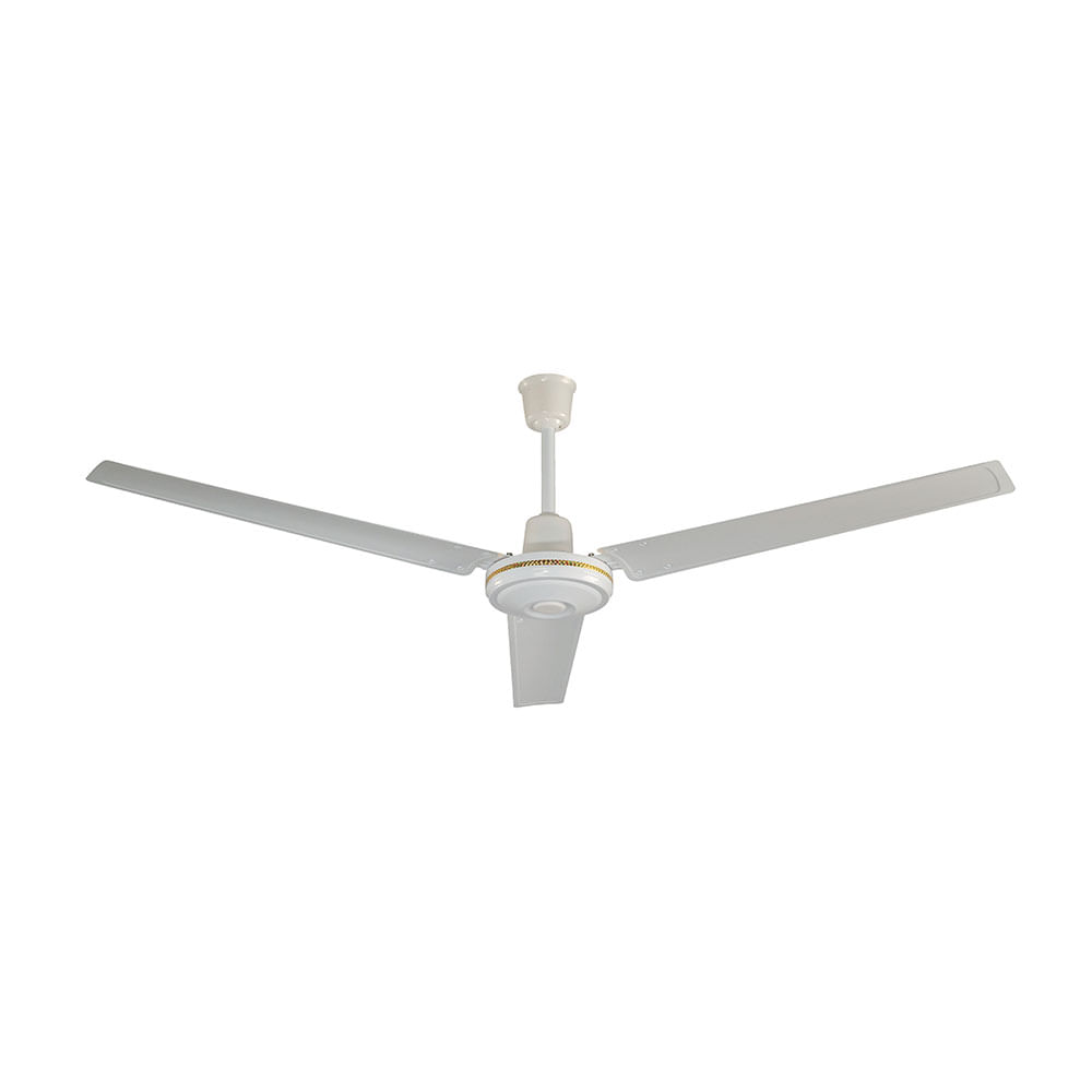 Ventilador de Techo Industrial Orange 56'' Blanco 3 Aspas