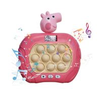 Pop It con Sonido Y Luces Modelo Peppa Pig  con Pantalla
