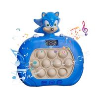 Pop It con Sonido Y Luces Modelo Sonic con Pantalla
