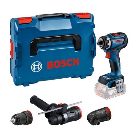 Taladro Atornillador Bosch GSR 18V-90 FC Brushless + Acoplamientos + Maletin - sin bateria Taladro Atornillador Bosch GSR 18V-90 FC Brushless + Acoplamientos + Maletin - sin bateria
