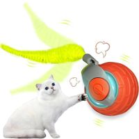 Pelota Inteligente Para Gatos Con Cola, Juguete Interactivo Giratorio