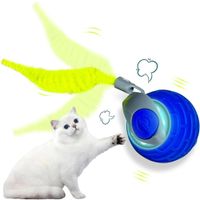 Pelota Inteligente Para Gatos Con Cola, Juguete Interactivo Giratorio
