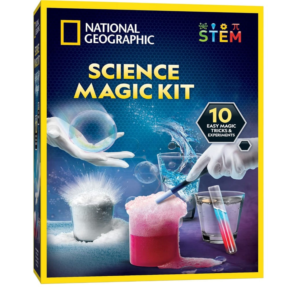 National Geographic Science Magic Set – Kit de ciencia para niños