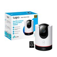Cámara de Vigilancia Tapo C225 2K Tp-Link Wi-Fi Giratoria 360 + SD 64GB