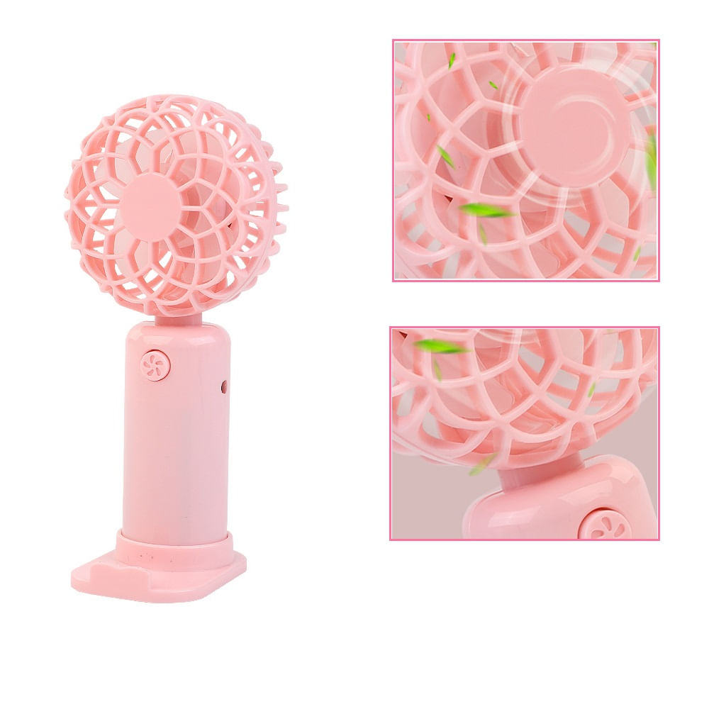 Mini Ventilador de Mano Portatil Morado