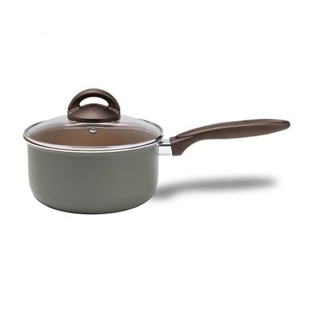 Cacerola con Tapa Naturall Brinox Aluminio 16cm Verde