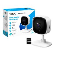 Cámara de Vigilancia Tapo C110 3MP Tp-Link Wi-Fi Interior + SD 256GB