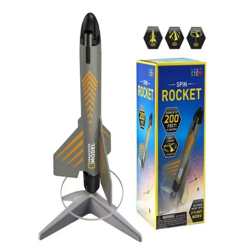 NATIONAL GEOGRAPHIC Lanzacohetes para niños