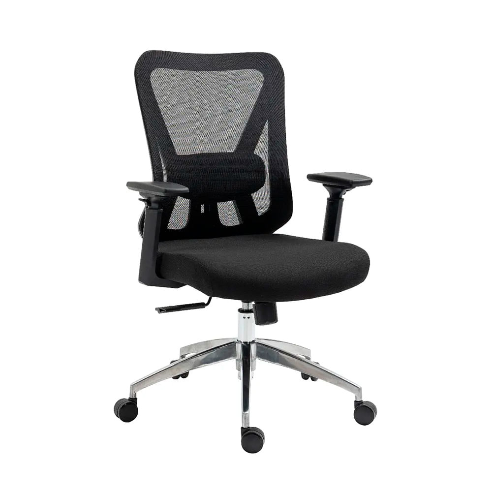 Silla de Oficina Ergonómica Smart Gerente Negro Ofideas
