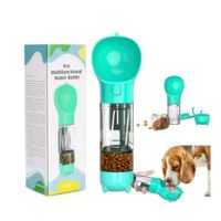 Bebedero Comedor Limpiador Portátil de 300ml para Mascotas