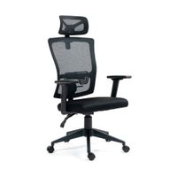 Silla de Oficina Ergonómica Monti Presidente Negro Ofideas