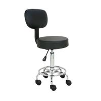 Silla Multiuso Giratoria Regulable En Altura Boston Con Espaldar Negro Ofideas
