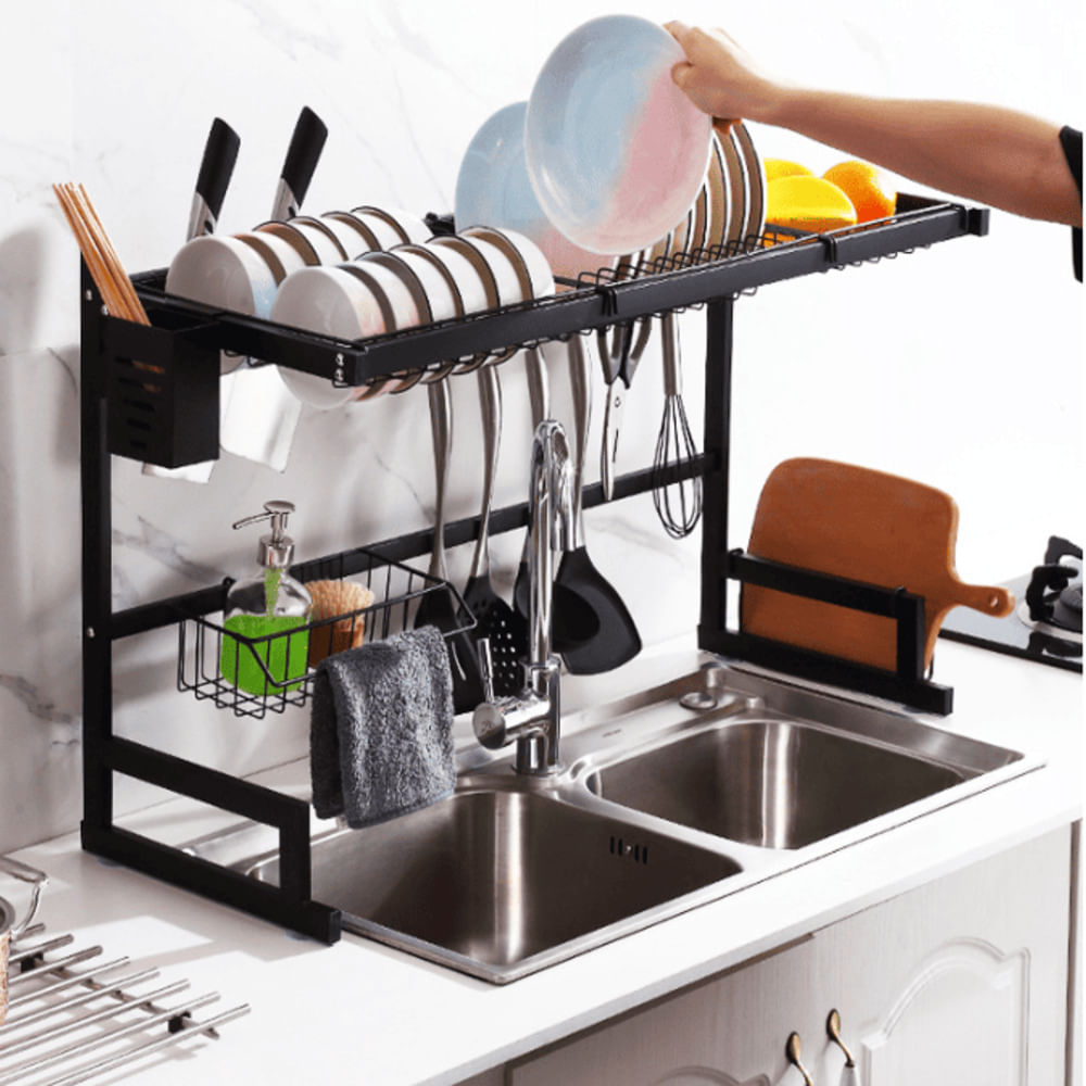 Escurridor de Platos en Acero para Cocina