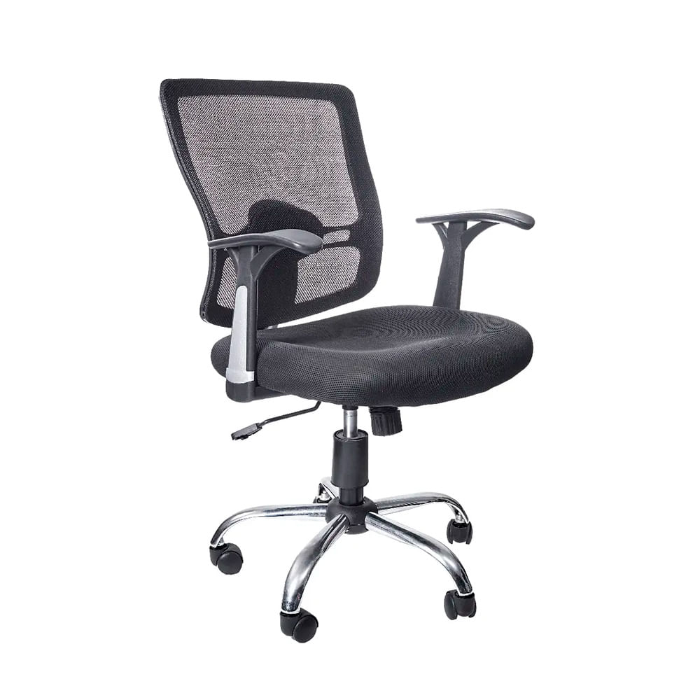 Silla de Oficina Ergonómica Luna Ejecutiva Negro Ofideas