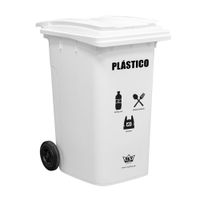 Tacho recolector 239 litros Plástico Reyplast