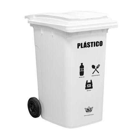 Tacho recolector 239 litros Plástico Reyplast Tacho recolector 239 litros Plástico Reyplast