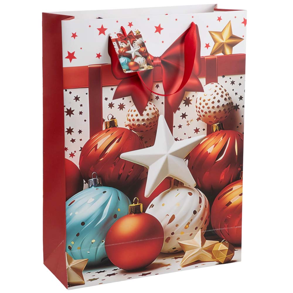 Bolsa Regalo Bolas de Navidad Extra Grande CLASS&WORK