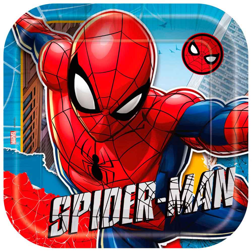 Platos DGFIESTA Spiderman 6un