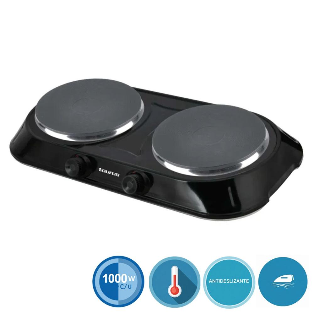 Cocineta Eléctrica TAURUS Fenix Dúo 02 hornillas