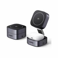 Cargador Ugreen inalámbrico Magsafe 2 en 1 Fast Wireless W702 35316