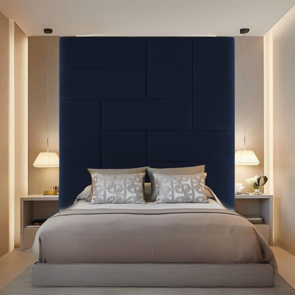 Cabecera Baraka Home Arhus 2 Plz - Azul Marino