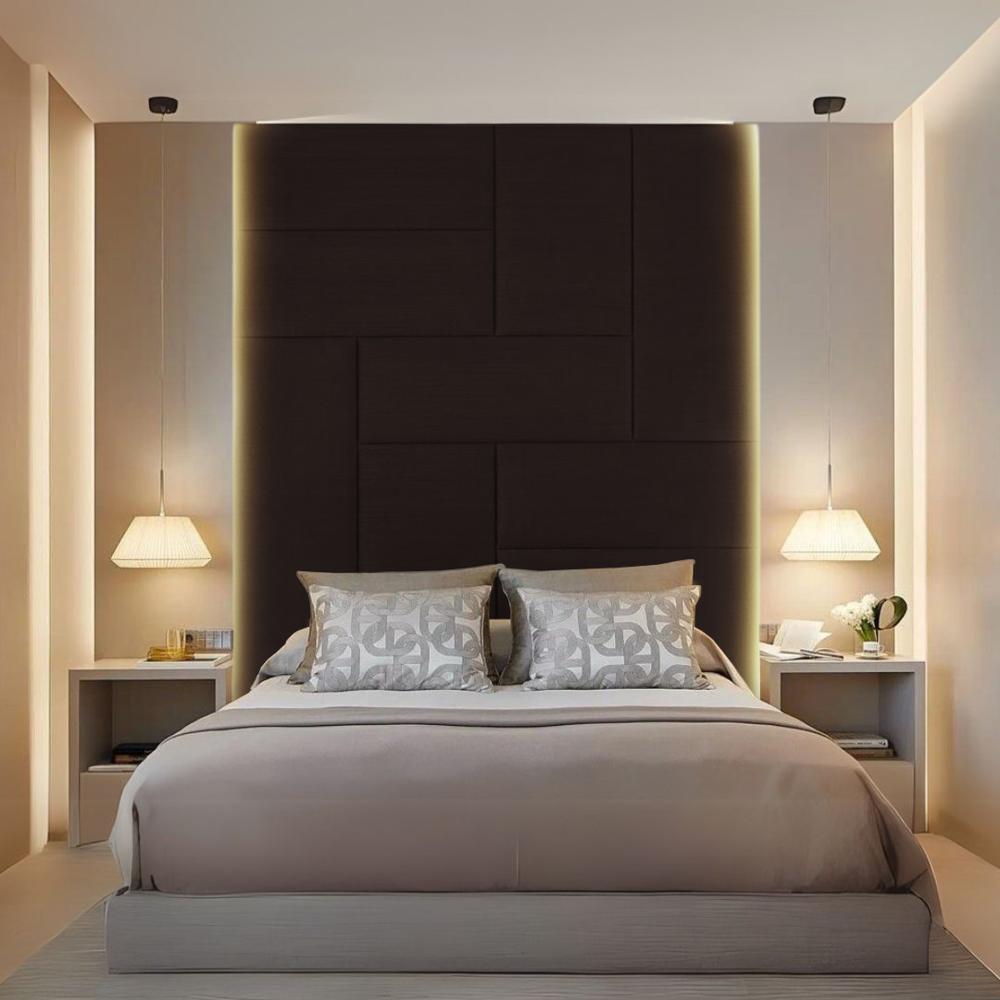 Cabecera Baraka Home Arhus 1.5 Plz - Chocolate