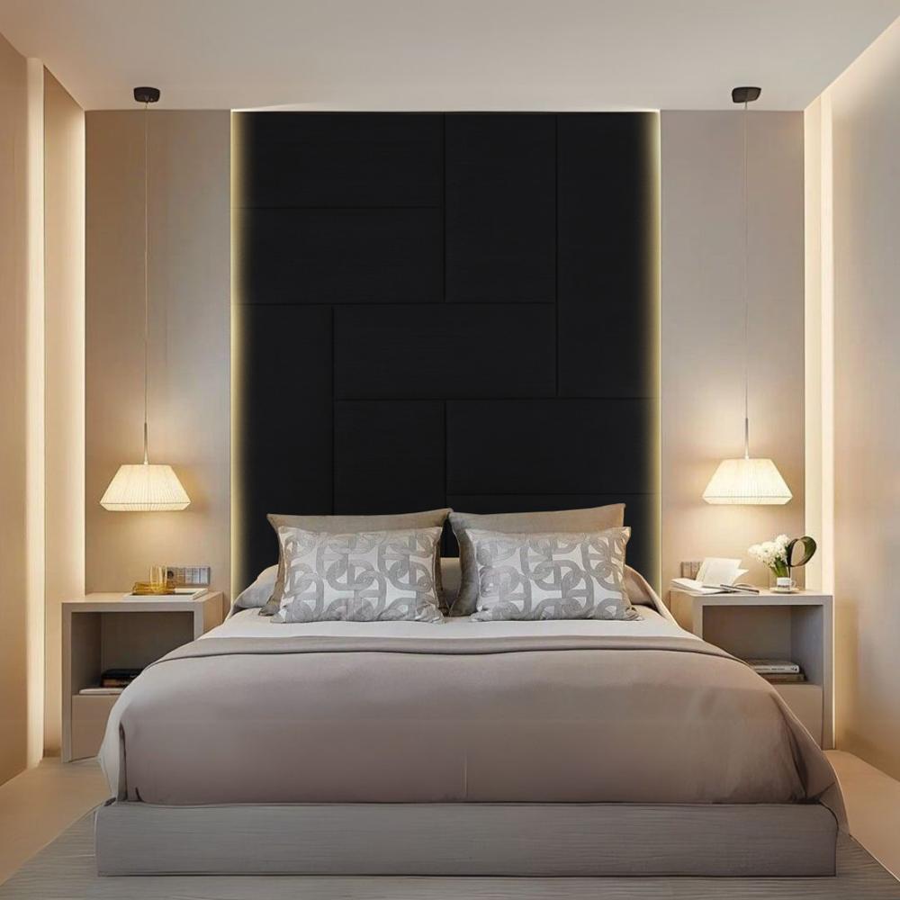 Cabecera Baraka Home Arhus 1 Plz - Negro